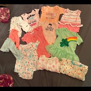 Baby girl clothing lot